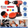 3Pcs/Set Drill Brush Power Scrubber Cleaning Brush for Car Carpet Wall Tile Tub Cleaner Combo